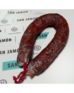 16 piezas de 400gr de chorizo ibérico herradura artesana
