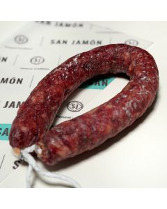 16 piezas de 400gr de salchichón ibérico herradura artesana