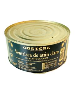 2 latas de Ventresca de atún en aceite de oliva 1kg