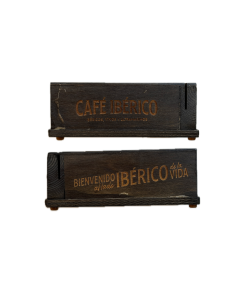5 servilleteros CAFÉ IBÉRICO